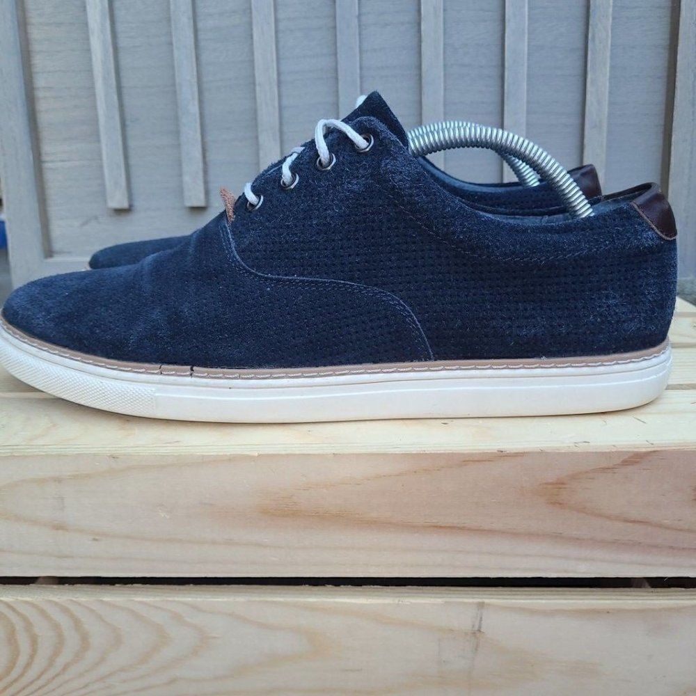 Joseph Abboud Blue Suede Casual